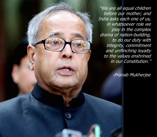 pranab mukherjee