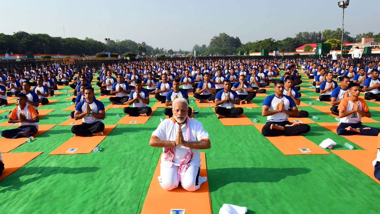 international yoga day pm modi 