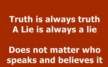 Art of speaking bitter truth