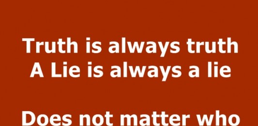 Art of speaking bitter truth