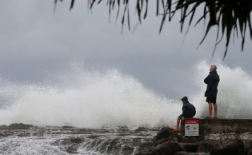 Tropical cyclone Marcia hits Australia