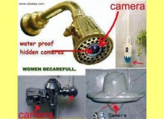 Read this, Mothers and Sisters! Protect your privacy from hidden cameras around you