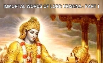 Immortal words of Lord Krishna – Slideshow Part 1