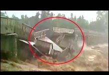 Narrow escape as bridge collapses in Himachal Pradesh due to heavy rainfall