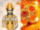 Thanking Lord Dhanvantari, the Founder of Ayurveda, on Dhanteras