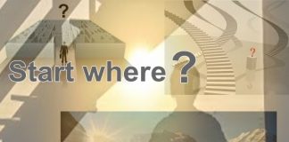 What to do when you do not know where to start where to start