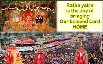 Hundreds of thousands pull Lord Jagannath’s Chariot despite pouring rain Jagannath Ratha yatra