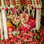 A glimpse into Radha-Madhava’s kunja – Jhulan Yatra 2017