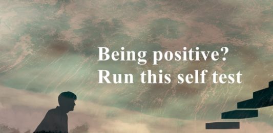 Being positive? Run this self test being positive