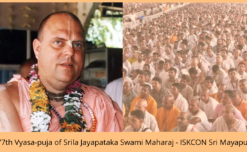 Massive Gathering Underscores Growing Gaudiya Unity at Srila Jayapataka Swami’s Vyasa-puja Jayapataka Swami 77th Vyasa-puja 2026